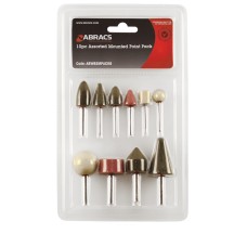 ABRACS 10pc ASSORTED MOUNTED POINT PACK